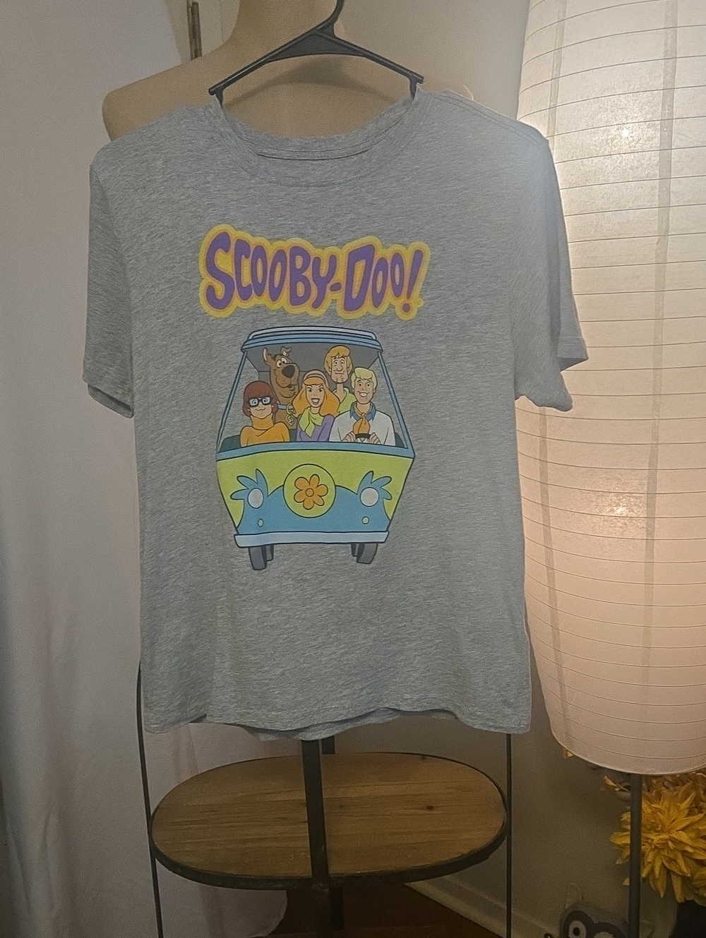 Scooby-Doo  Gray Short Sleeve Graphic Tee